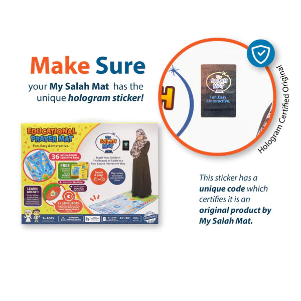 Interactive Prayer Mat for Kids